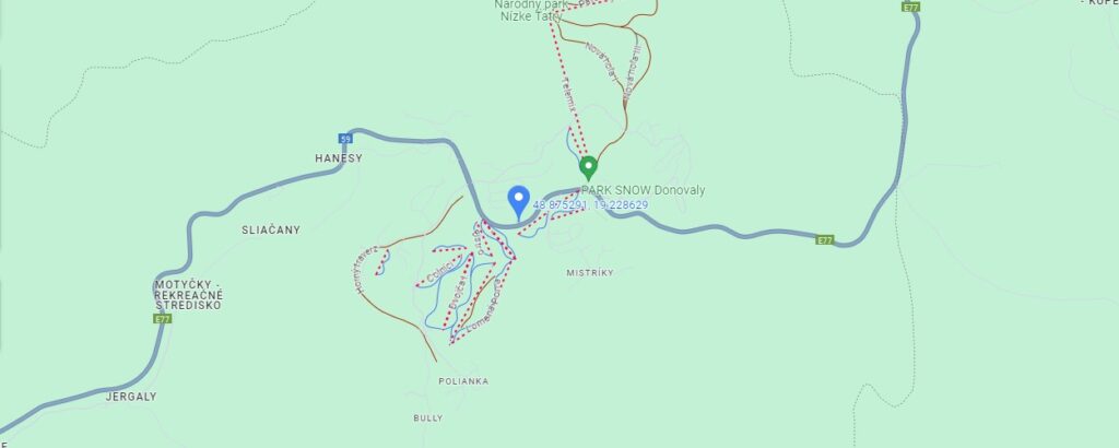 Mapa oblasti, kde sa nachádza firma vlcek stav s.r.o..